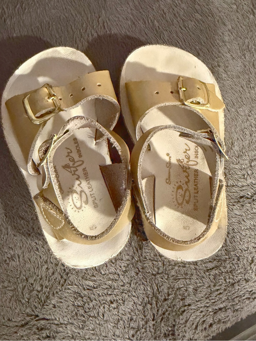 Gold SunSan Sandals